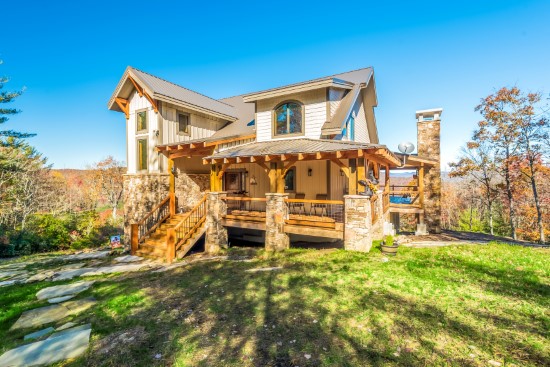 Rye Mountain Lodge - Natural Element Homes